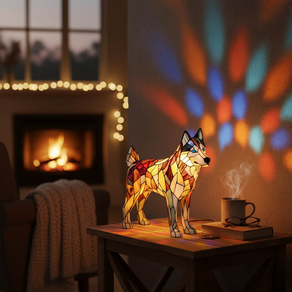 Nala of Eternal Glow and Gentle Hearthlight at Home